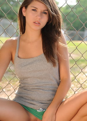 18 year old girl Gina C spills cum from her mouth after getting banged